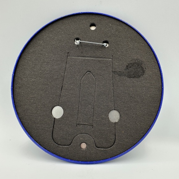 Vintage 1989 The 51st Inaugural Celebration George Bush 6 inch pinback button - Picture 3 of 3